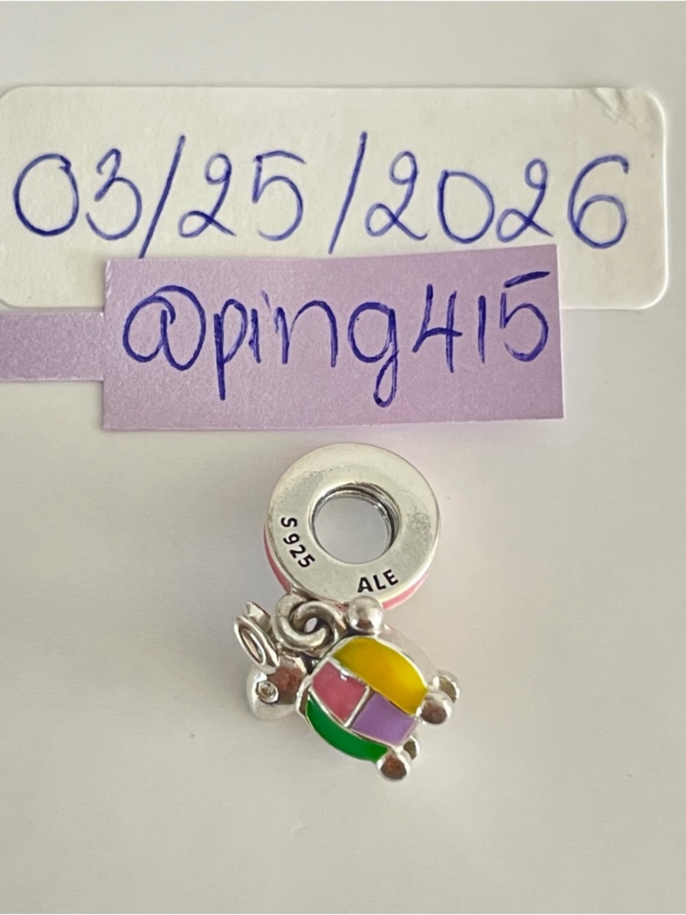 Pandora Mix Lantern Rabbit dangle - Picture 5 of 8